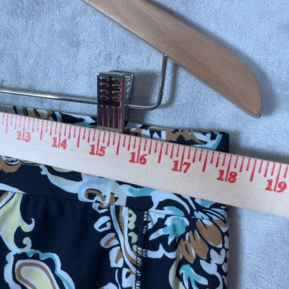 Chico's Zenergy Neema Side Pocket Skort Size 2.5 (Size L) Navy Blue Floral - Picture 10 of 11